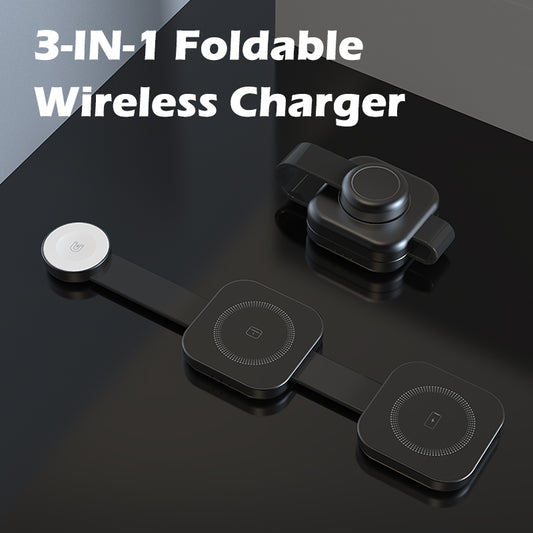 3-IN-1 foldable wireless charger