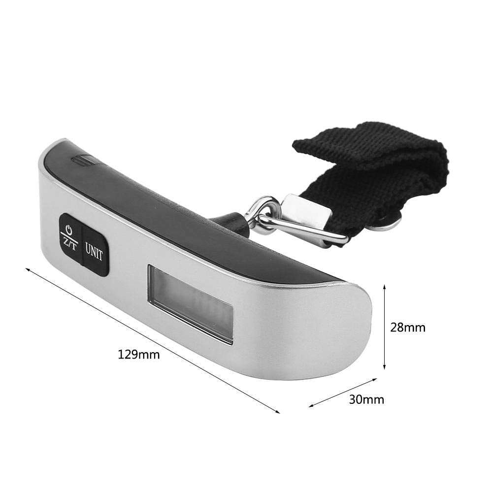 Portable digital hanging scale, with temperature test function